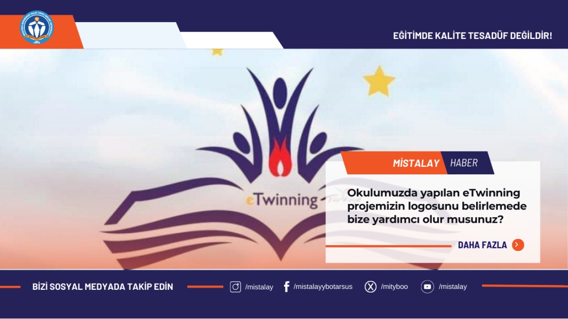 Okulumuzda Yapılan eTwinning Projesinin Logo Seçimi
